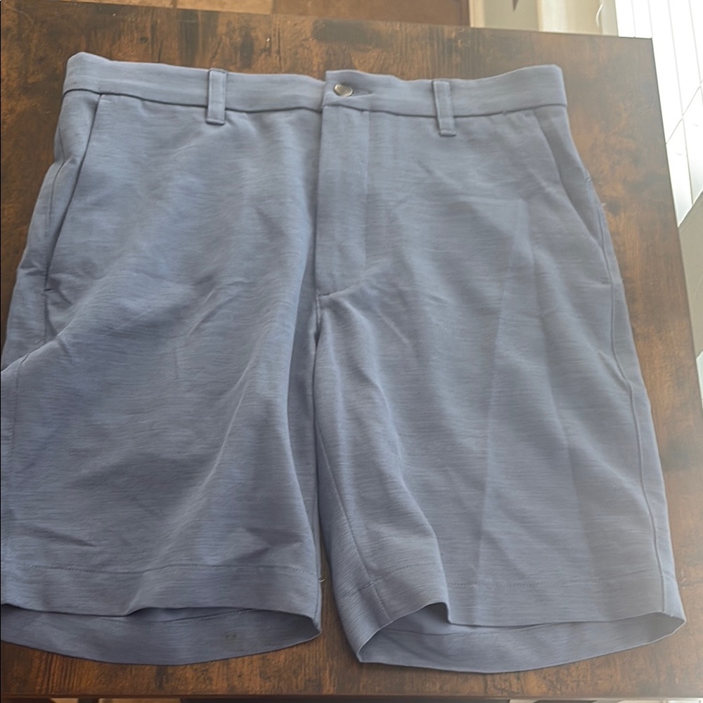 Callaway Blue Flat Front Performance Shorts